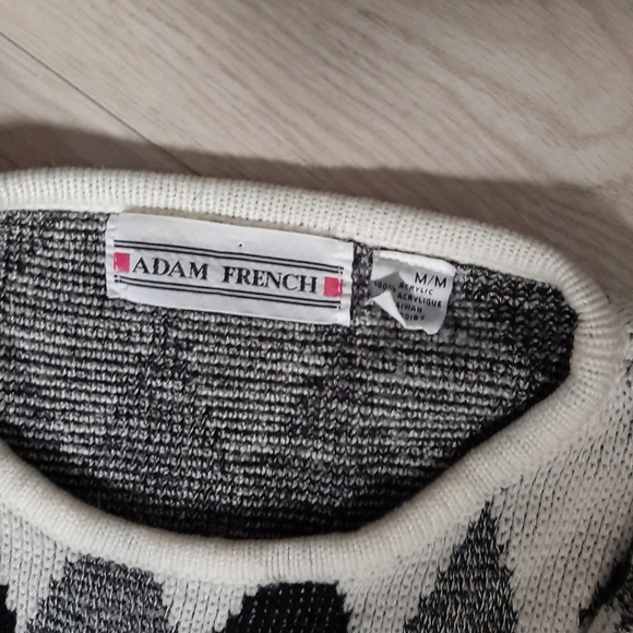 Adam fench vintage sweater size medium - Picture 3 of 3